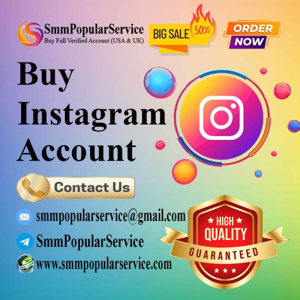 Buy Verified Instagram Accounts