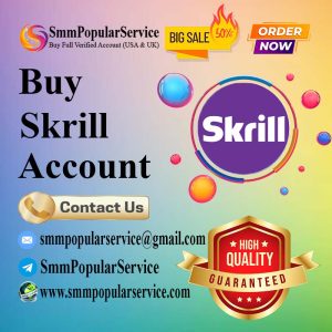 Buy Verified Skrill Accounts